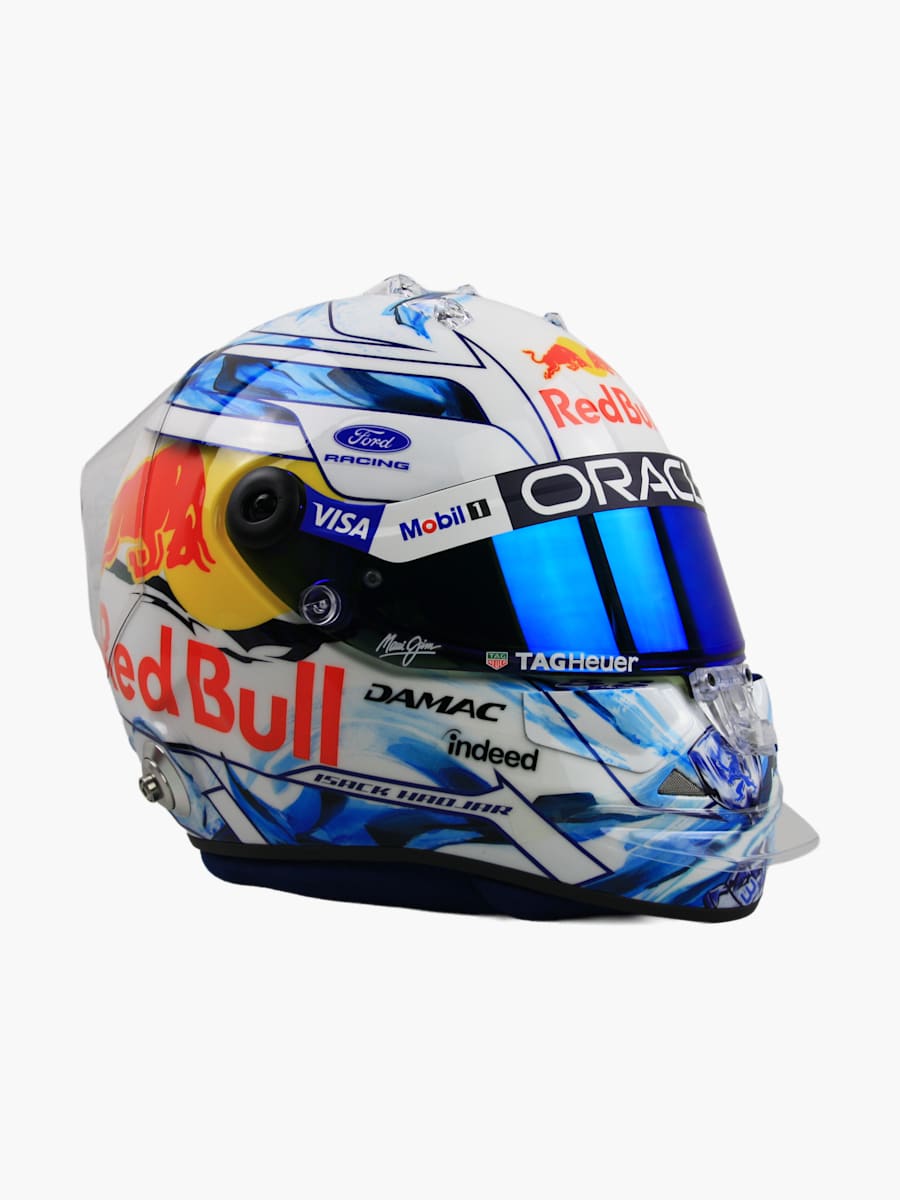 1:2 Isack Hadjar Dutch GP 2026 Minihelm (M-RBR26306): Oracle Red Bull Racing