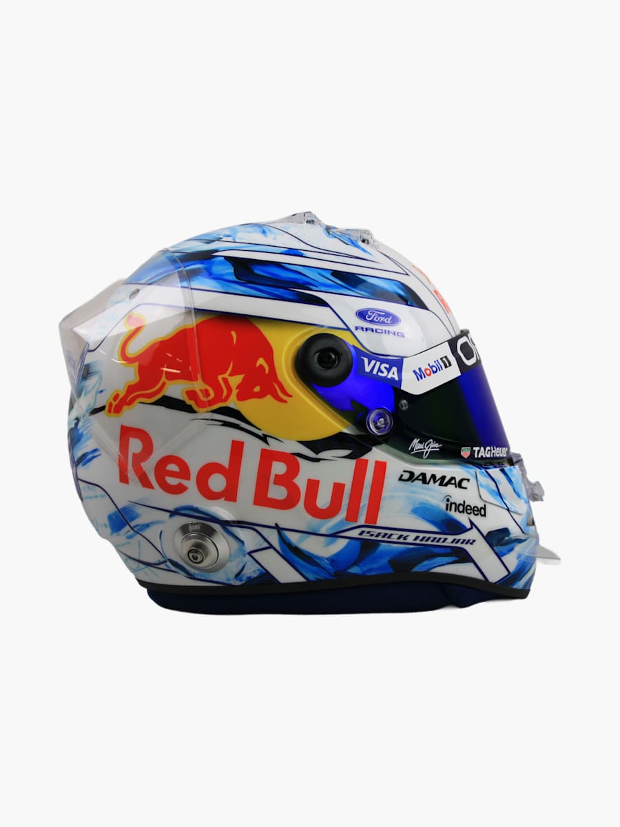 1:2 Isack Hadjar Dutch GP 2026 Mini Helmet (M-RBR26306): Oracle Red Bull Racing