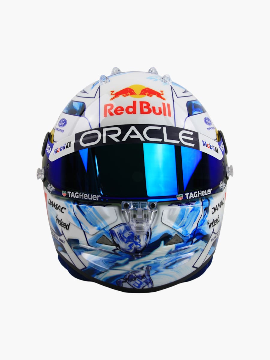 1:4 Isack Hadjar Dutch GP 2026 Mini Helmet (M-RBR26307): Oracle Red Bull Racing
