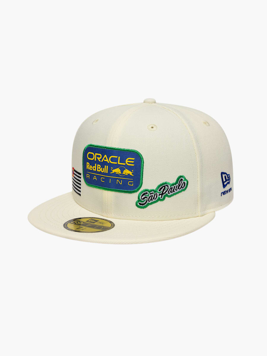 New Era 59Fifty Brazil GP Flat Cap (M-RBR26313): Oracle Red Bull Racing
