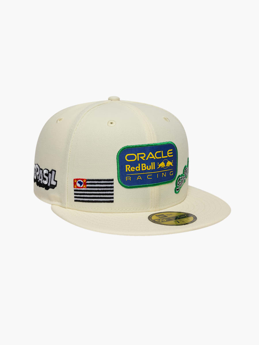 New Era 59Fifty Brazil GP Flat Cap (M-RBR26313): Oracle Red Bull Racing