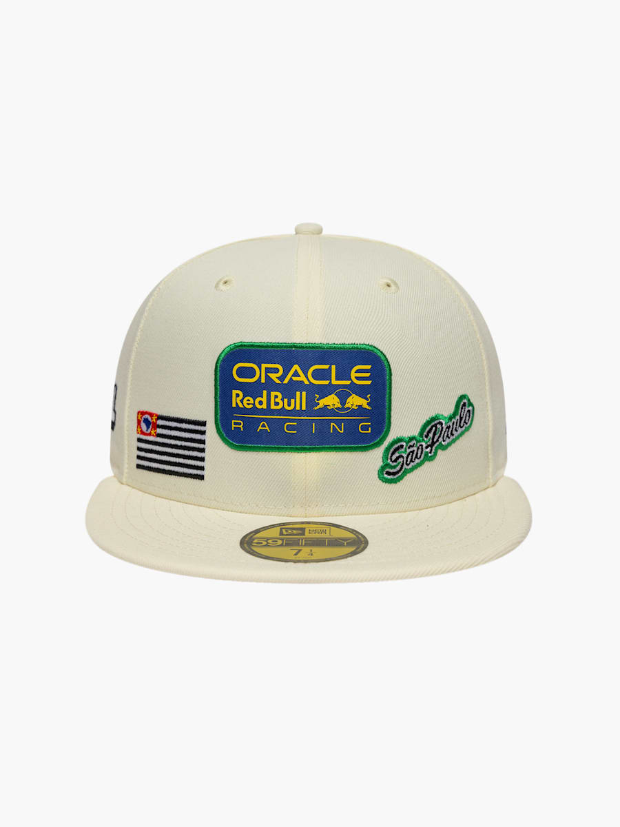 New Era 59Fifty Brazil GP Flat Cap (M-RBR26313): Oracle Red Bull Racing