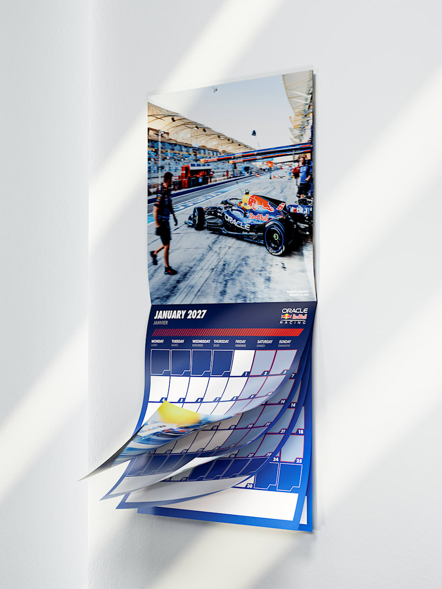 Oracle Red Bull Racing Official Calendar 2027 (M-RBR26346): Oracle Red Bull Racing