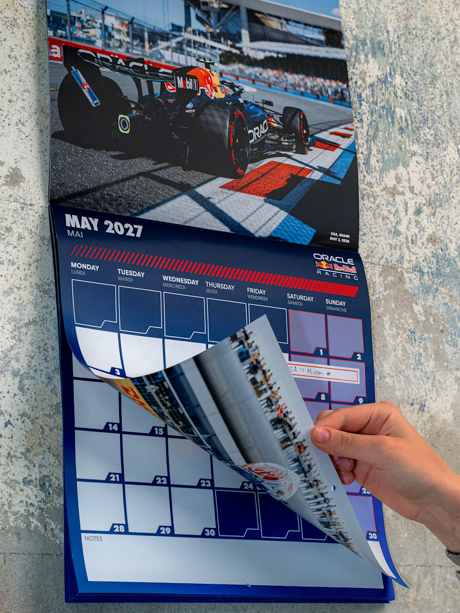 Offizieller Oracle Red Bull Racing Kalender 2027 (M-RBR26346): Oracle Red Bull Racing