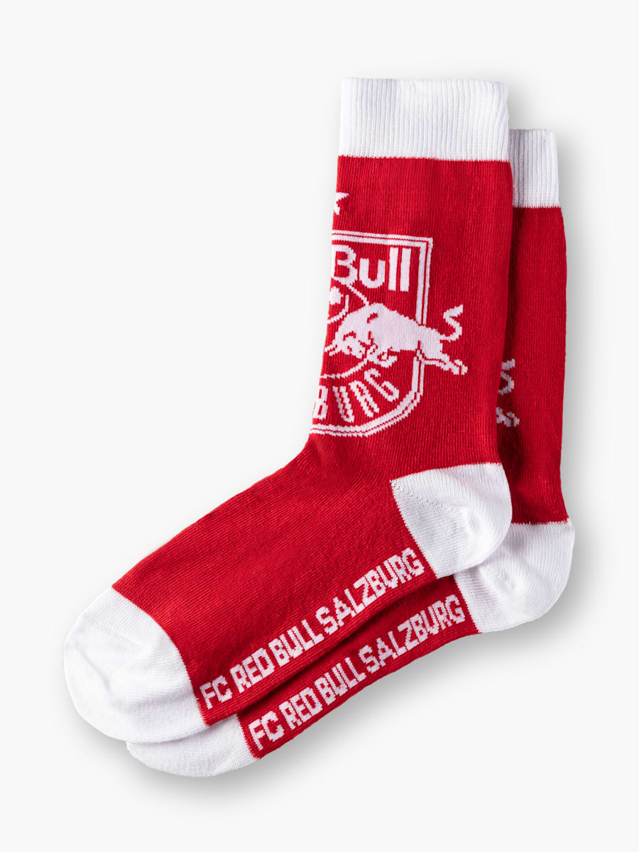 Juego de 3 calcetines con logo del RBS (RBS24107): FC Red Bull Salzburg
