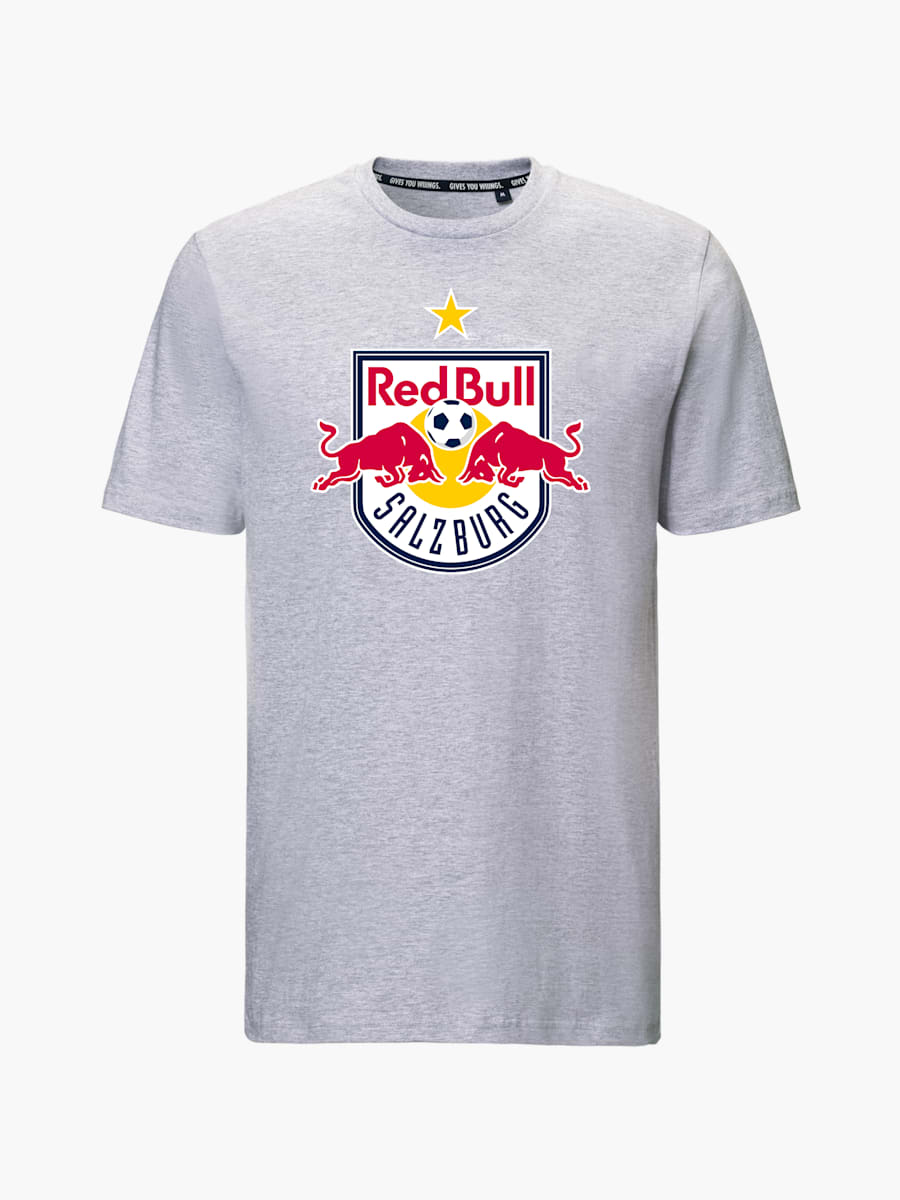T-shirt à logo gris (RBS24122): FC Red Bull Salzburg