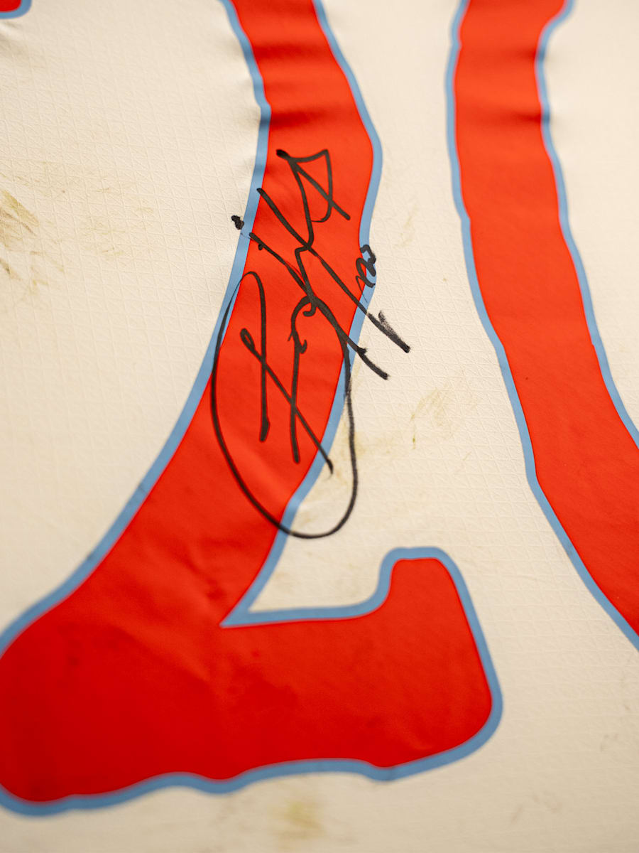 RBS Signiertes E. Baidoo Trikot (M-RBS25156): FC Red Bull Salzburg