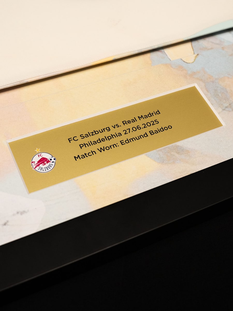 RBS Signiertes E. Baidoo Trikot (M-RBS25156): FC Red Bull Salzburg
