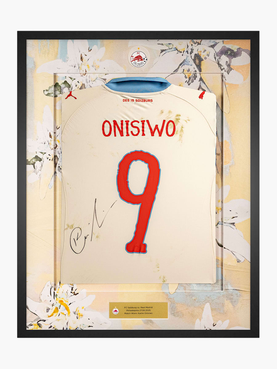 RBS Signiertes Onisiwo Trikot (M-RBS25157): FC Red Bull Salzburg