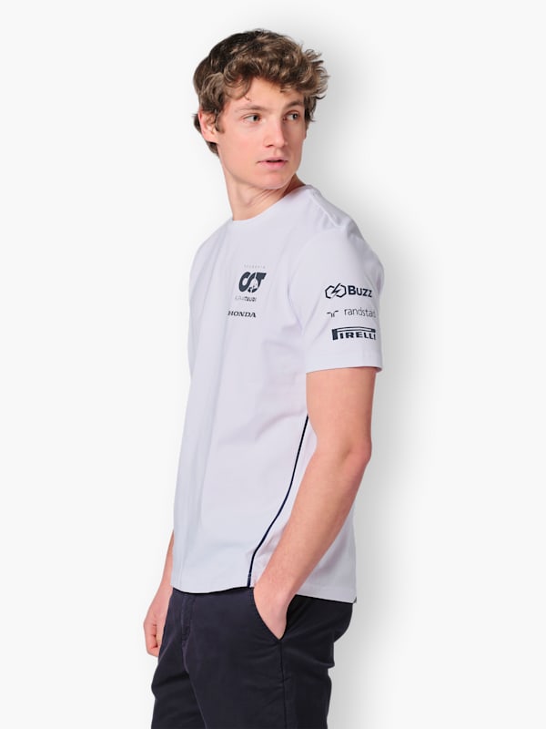 Official Teamline T-Shirt (SAT23026): Scuderia AlphaTauri official-teamline-t-shirt (image/jpeg)