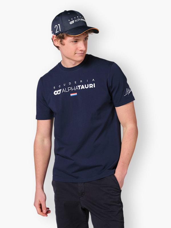 Nyck de Vries Driver T-Shirt (SAT23032): Scuderia AlphaTauri nyck-de-vries-driver-t-shirt (image/jpeg)