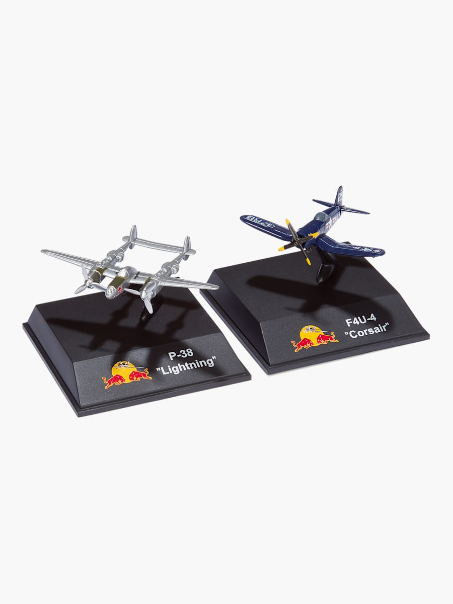 1:200 P38 + 1:190 F-4U Red Bull (TFB17004): The Flying Bulls