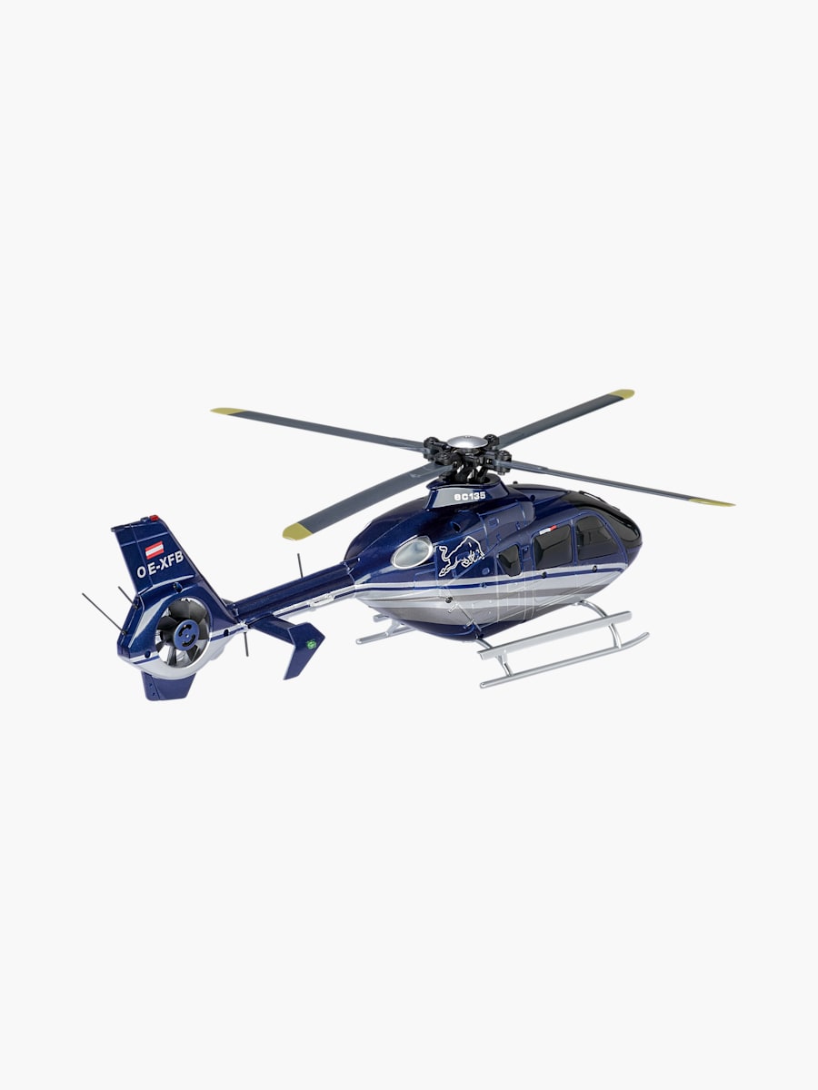 Helicóptero teledirigido The Flying Bulls EC135 a escala 1:45  (M-TFB25025): The Flying Bulls