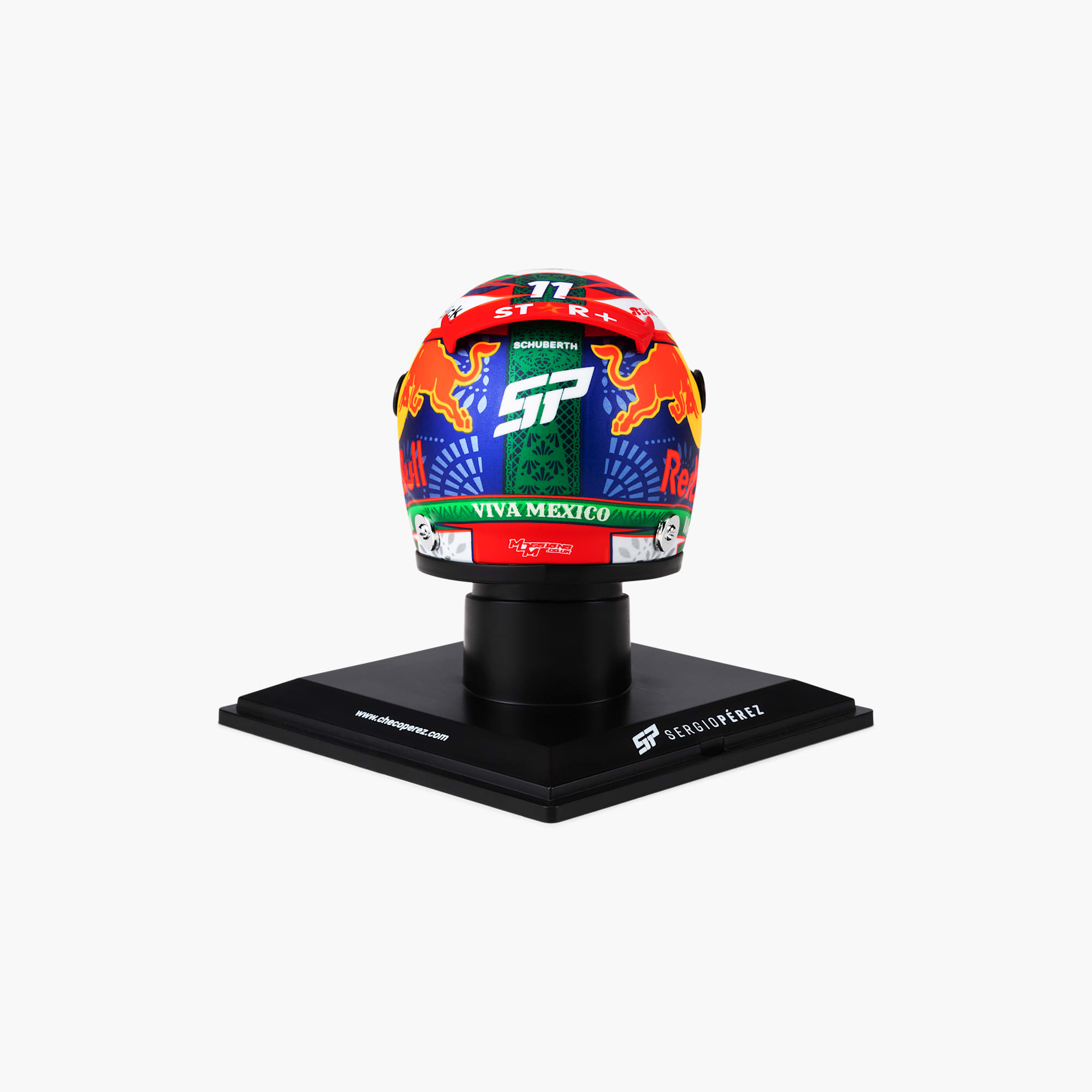 Oracle Red Bull Racing Shop 14 Checo Perez Mexico GP 2022 Mini Helmet