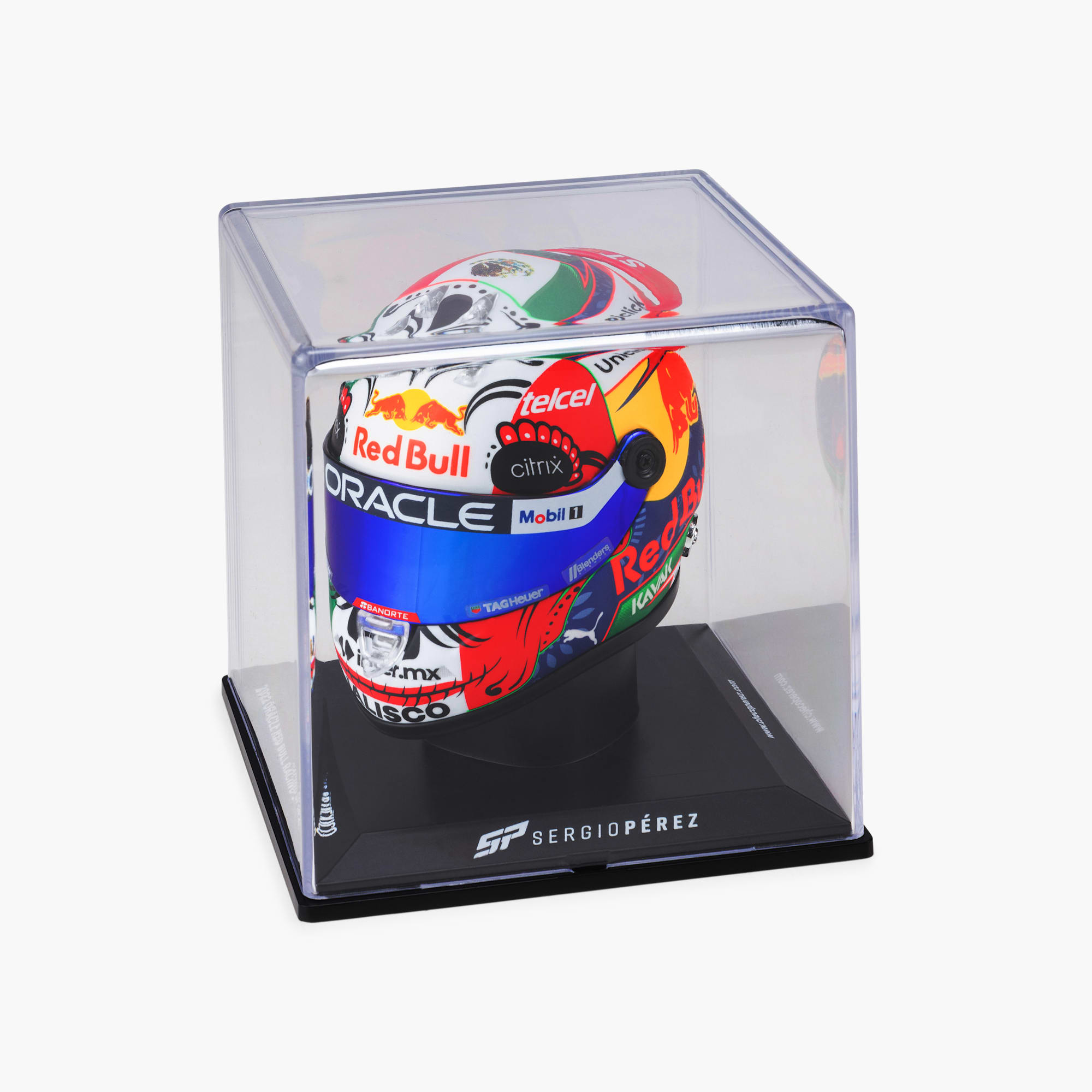 Oracle Red Bull Racing Shop 14 Checo Perez Mexico GP 2022 Mini Helmet