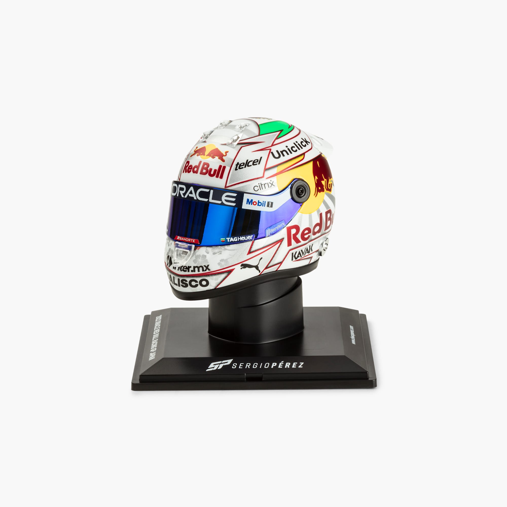 Oracle Red Bull Racing Shop 14 Checo Perez Japan GP 2022 Mini Helmet