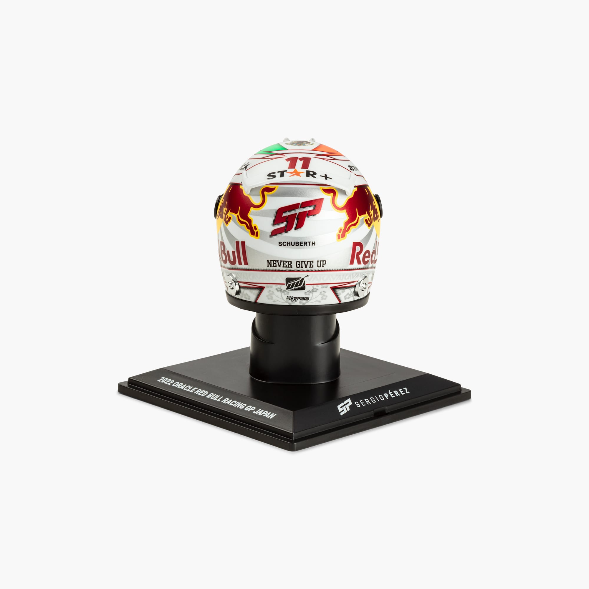 Oracle Red Bull Racing Shop: 1:4 Checo Perez Japan GP 2022 Mini Helmet ...