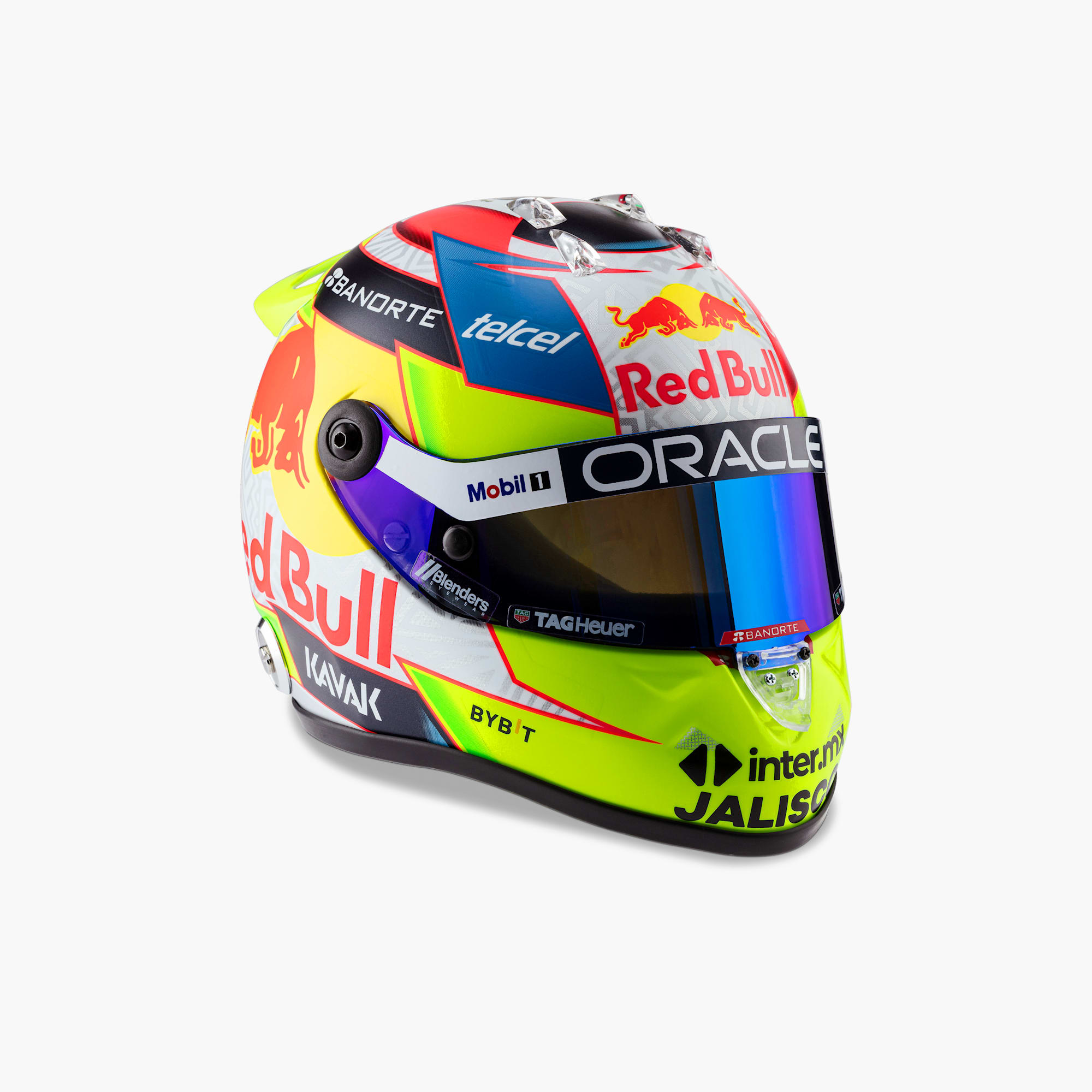 Oracle Red Bull Racing Shop: 1:2 Checo Perez Season 2023 Mini Helmet