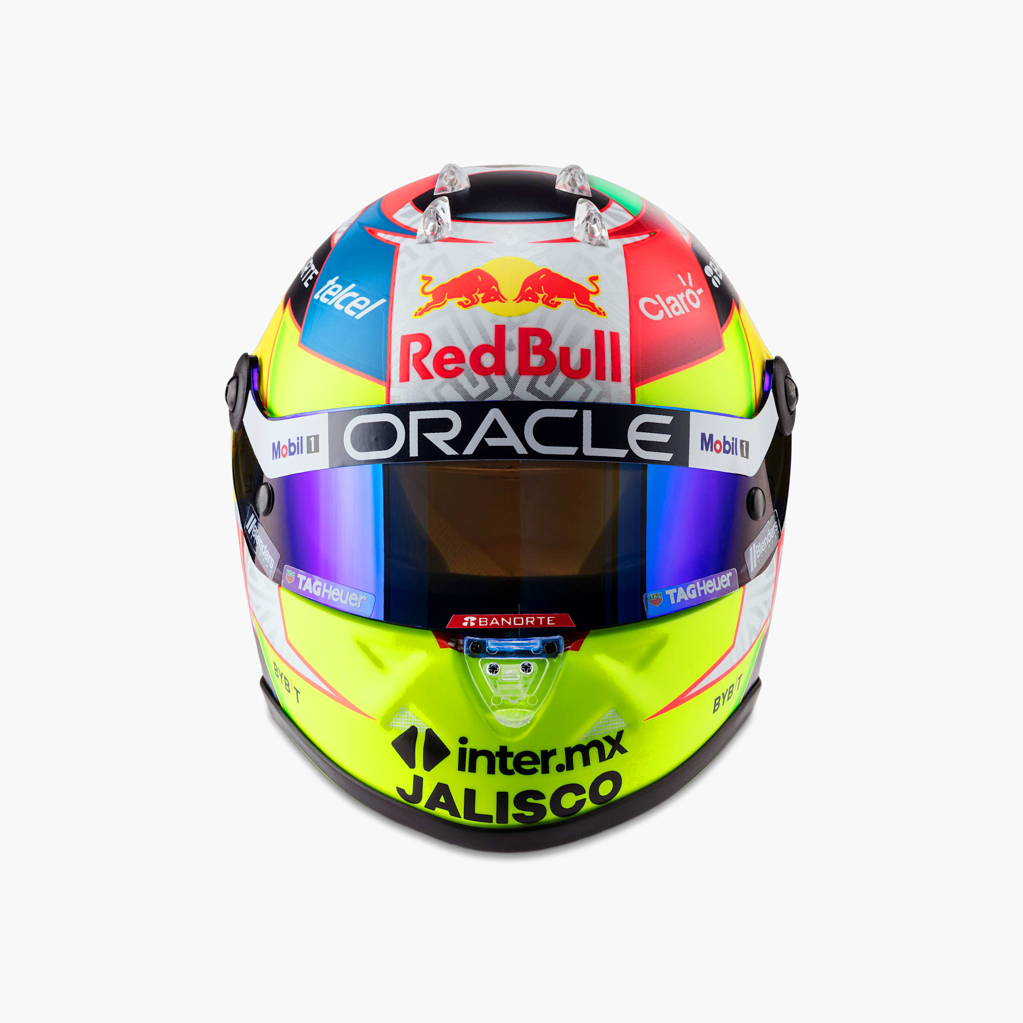 Oracle Red Bull Racing Shop: 1:2 Checo Perez Season 2023 Mini Helmet