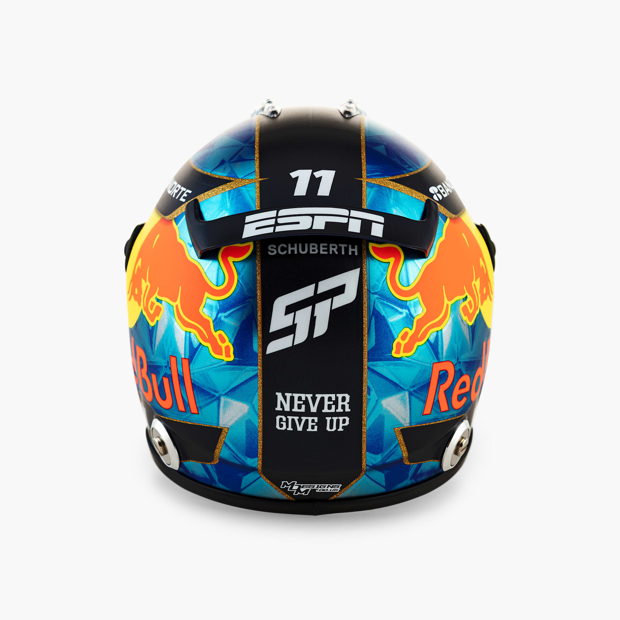 Oracle Red Bull Racing Shop 12 Checo Perez Monaco GP 2023 Mini Helmet