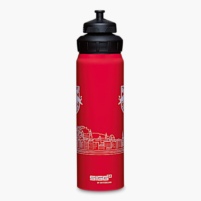 Pollutant-Free and Leakproof Metal Bottle 0.75 L Lightweight and Sturdy Aluminum Bottle with Screw Cap Sigg Original Red Water Bottle