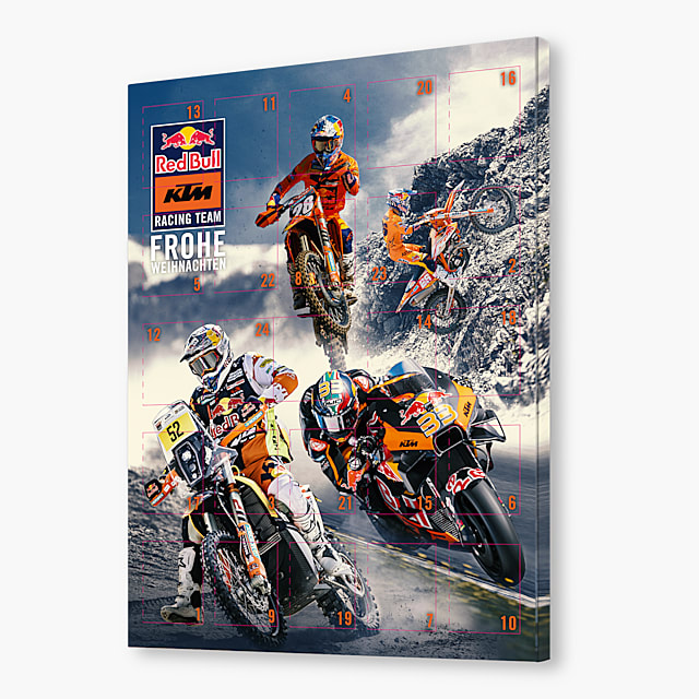Red Bull KTM Racing Team Shop Advent Calendar only here at