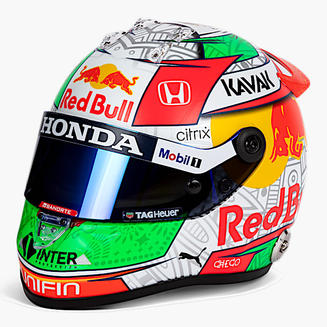 1:2 Checo Perez Mexico GP 2021 Mini Helmet (RBR22197): Oracle Red Bull Racing 1-2-checo-perez-mexico-gp-2021-mini-helmet (image/jpeg)
