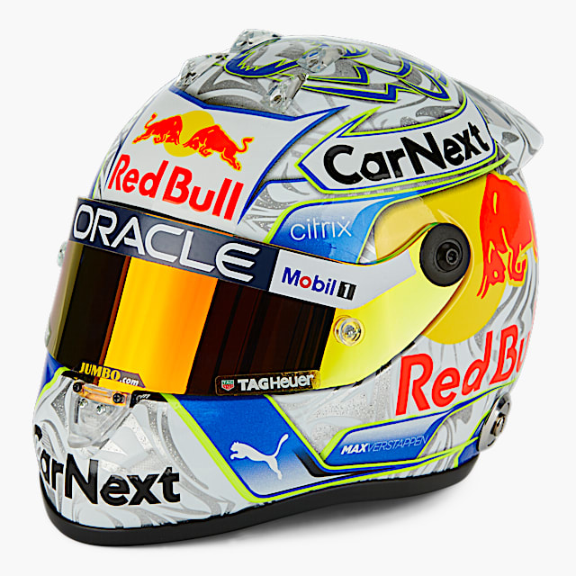 1:2 Max Verstappen Austria GP 2022 Mini Helmet (RBR22248): Oracle Red Bull Racing 1-2-max-verstappen-austria-gp-2022-mini-helmet (image/jpeg)