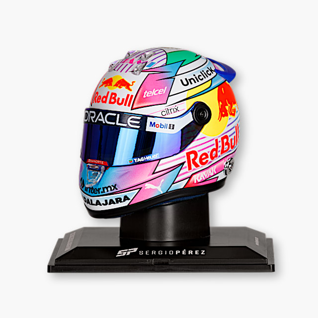Red Bull Racing Shop 14 Checo Perez Miami GP 2022 Mini Helmet only