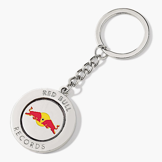 Vinyl Spin Keyring