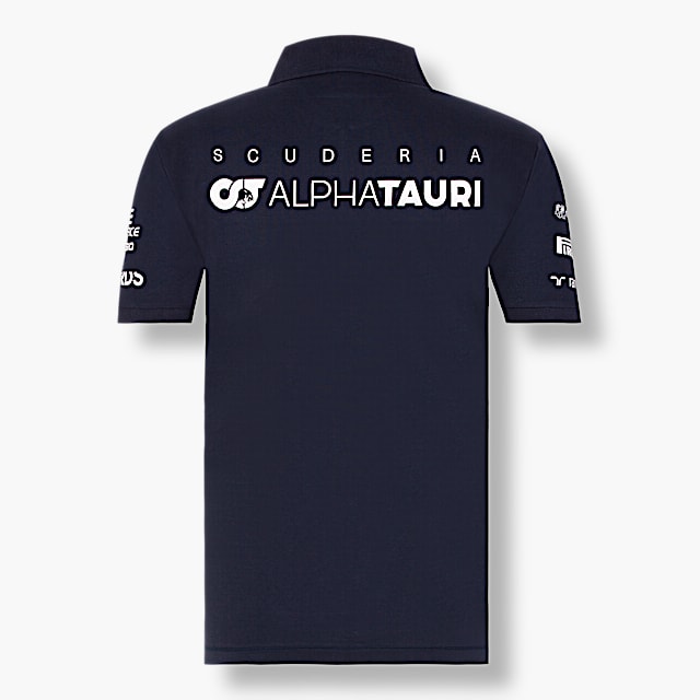 Official Teamline Polo Shirt (SAT21035): Scuderia AlphaTauri official-teamline-polo-shirt (image/jpeg)