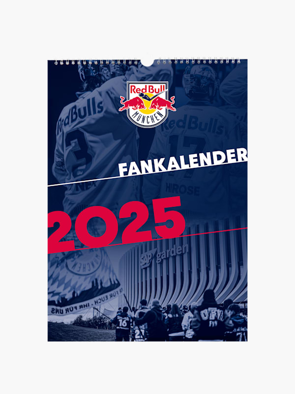 2025 Fan Calendar (ECM24131): EHC Red Bull München