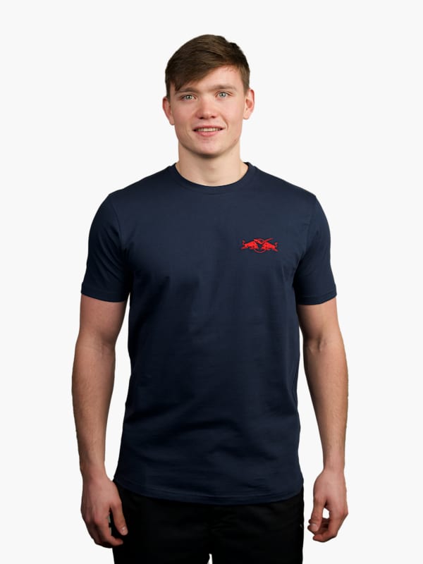 Lifestyle T-Shirt Navy (M-ECM24017): EHC Red Bull München