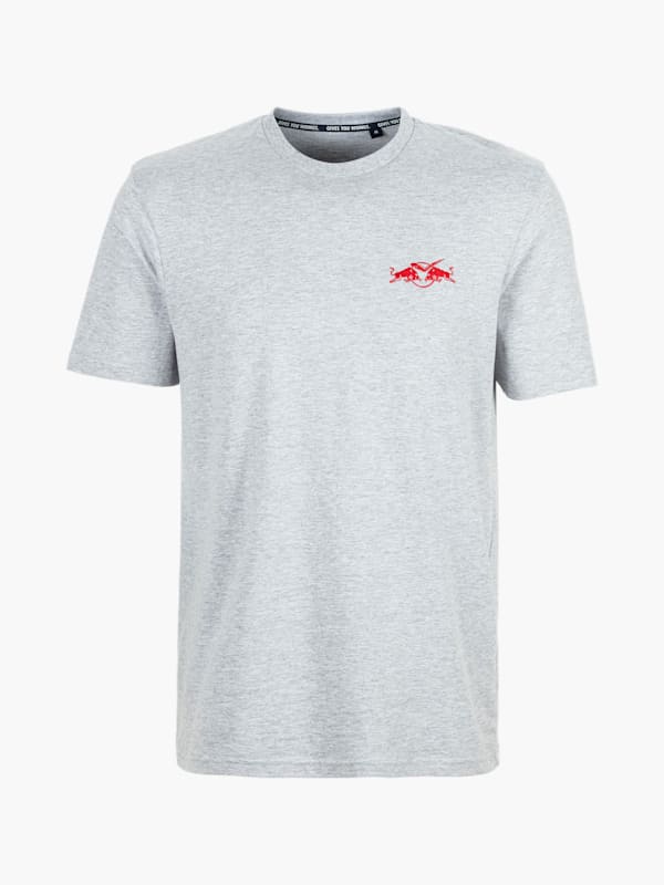 Lifestyle T-Shirt Grey (M-ECM24018): EHC Red Bull München