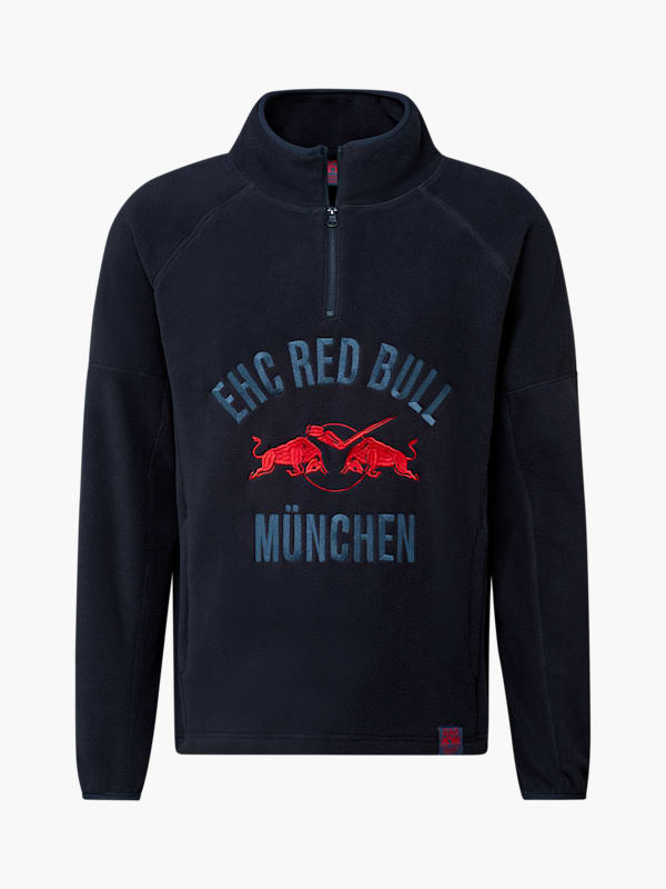 Rink Quarter Zip Sweatshirt (M-ECM25022): EHC Red Bull München