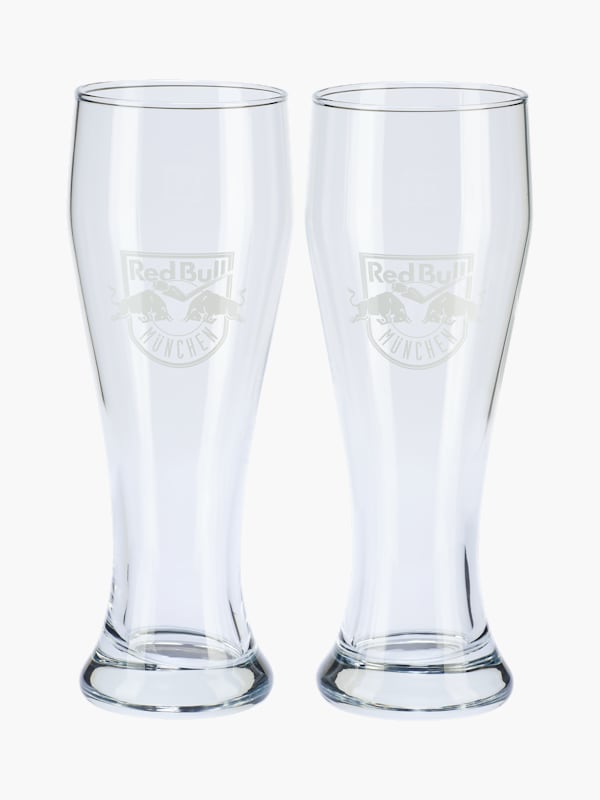 RBM Club Beer Glass - Set of 2 (M-ECM25086): EHC Red Bull München