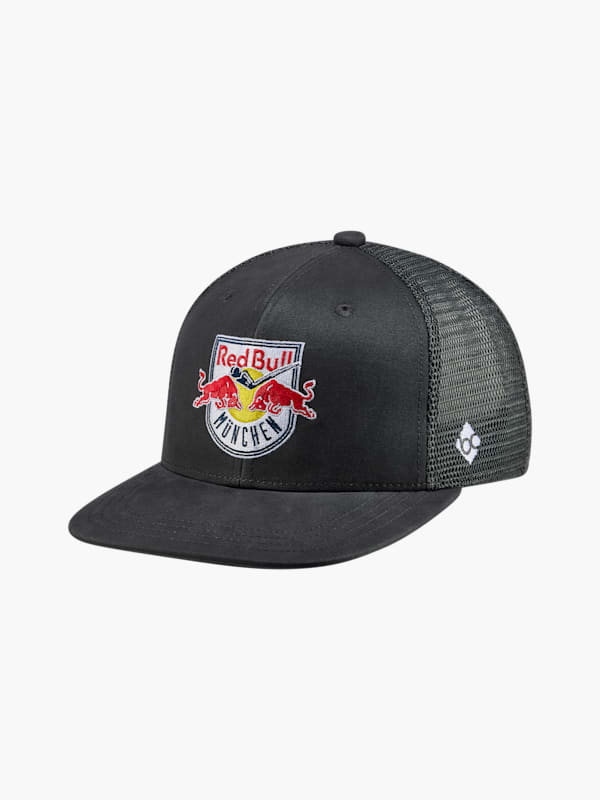 RBM x Bavarian Caps Black Flat Cap (M-ECM26010): EHC Red Bull München