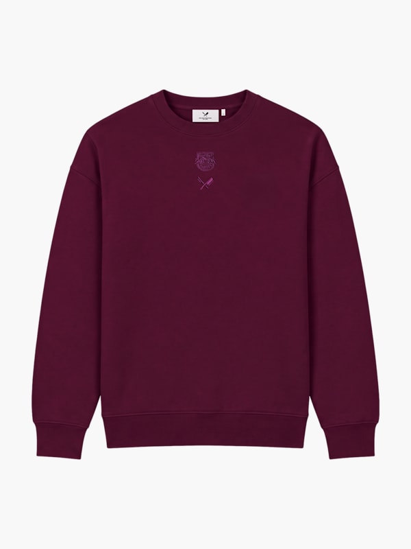 RBM x Distorted People Sweatshirt (M-ECM26031): EHC Red Bull München
