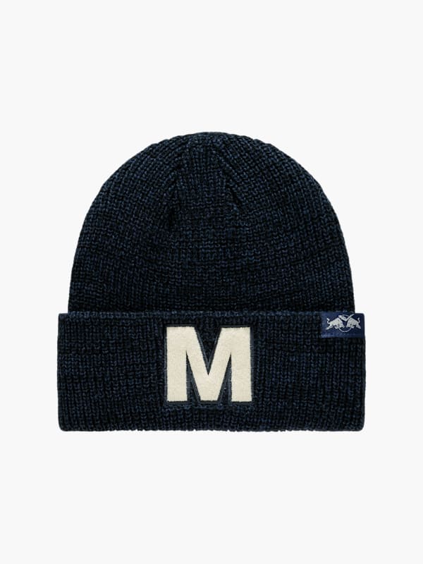 RBM Washed Crest Beanie (M-ECM264017): EHC Red Bull München