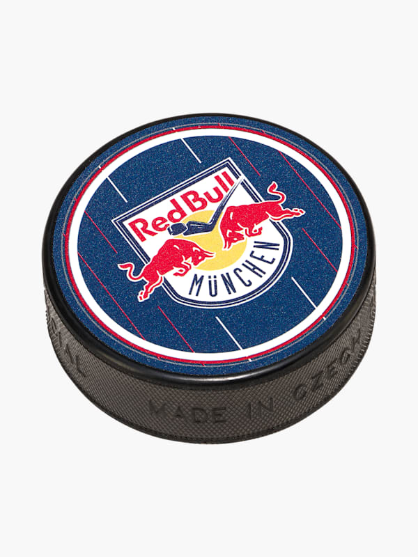 RBM Pinstripe Puck (M-ECM264042): EHC Red Bull München
