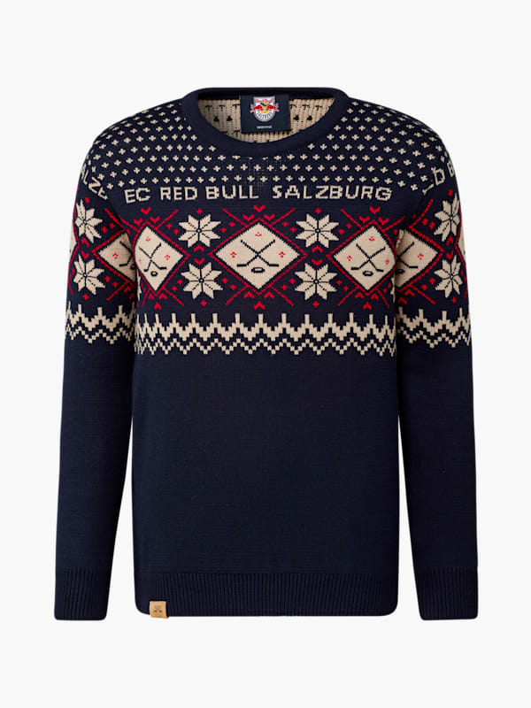 EC Red Bull Salzburg Winter Sweater (M-ECS25014): EC Red Bull Salzburg