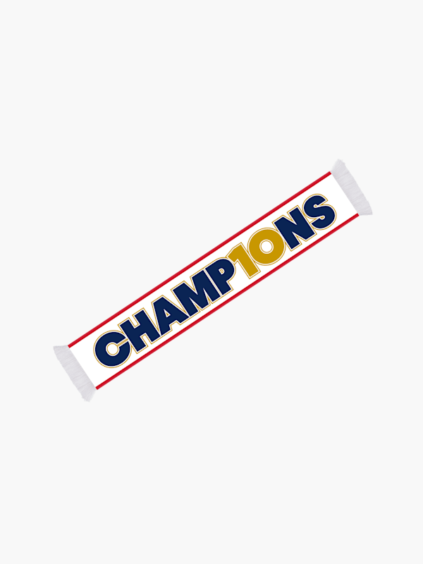 ECS 10th Championship Scarf (M-ECS25053): EC Red Bull Salzburg