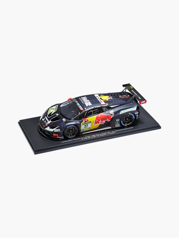 1:18 Lamborghini Huracán Red Bull Team Van der Linde, Mapelli, Pepper 2024 (M-GEN25014): 