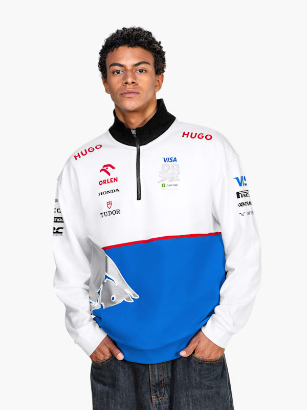 Replica Half-Zip Sweatshirt (RAB24004): Visa Cash App RB Formula One Team