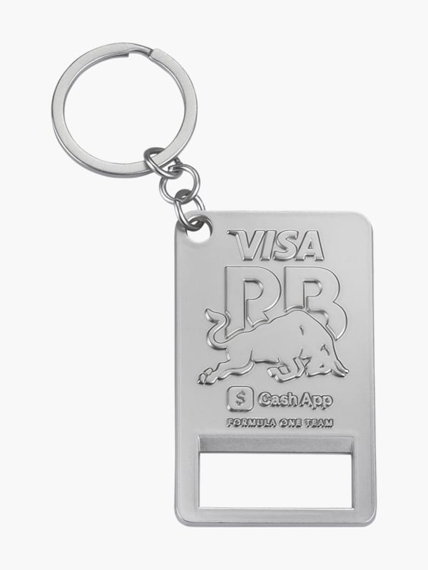 VCARB Mono Keyring (M-RAB25025): Visa Cash App Racing Bulls