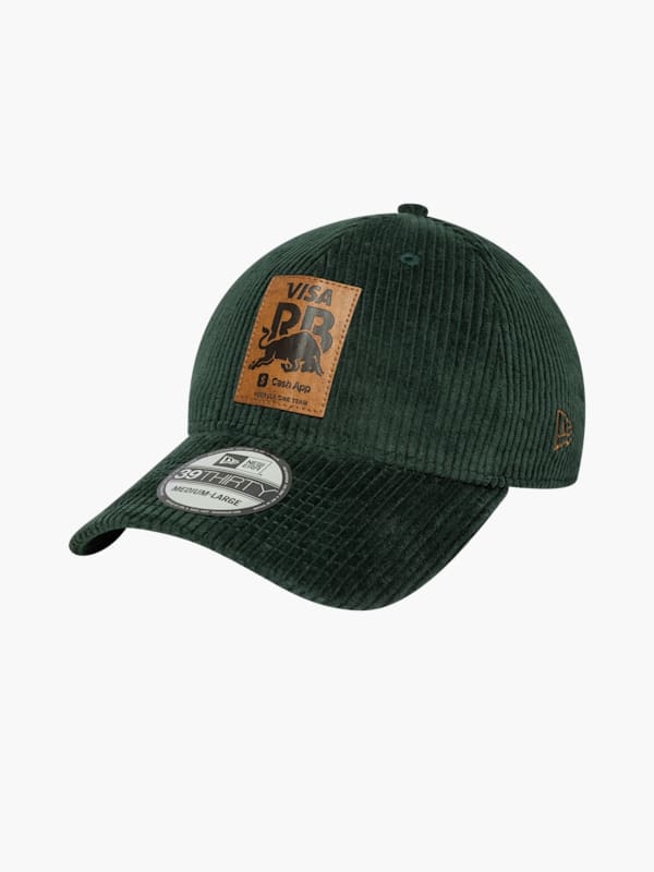 New Era Cord 39Thirty Dark Green Cap (M-RAB25051): Visa Cash App RB Formula One Team