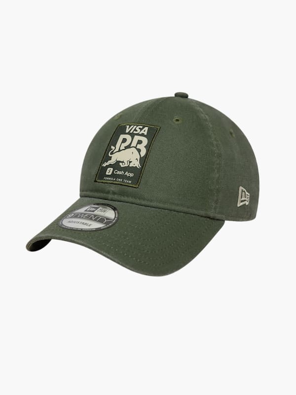New Era Washed Dark Seaweed 9Twenty Cap (M-RAB25055): Visa Cash App RB Formula One Team