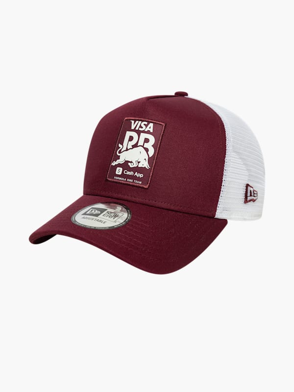 New Era Frosted Burgundy E-Frame Trucker (M-RAB25056): Visa Cash App RB Formula One Team