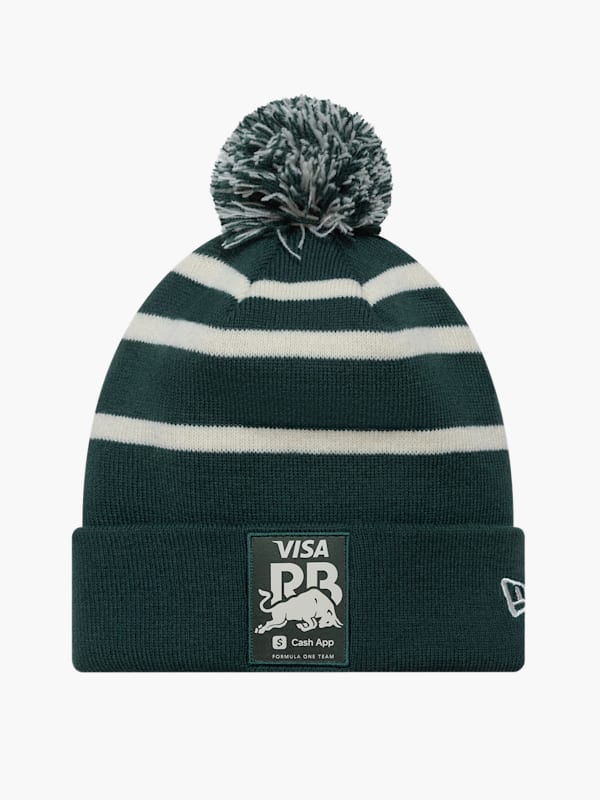 New Era Dark Green Bommelmütze (M-RAB25058): Visa Cash App RB Formula One Team