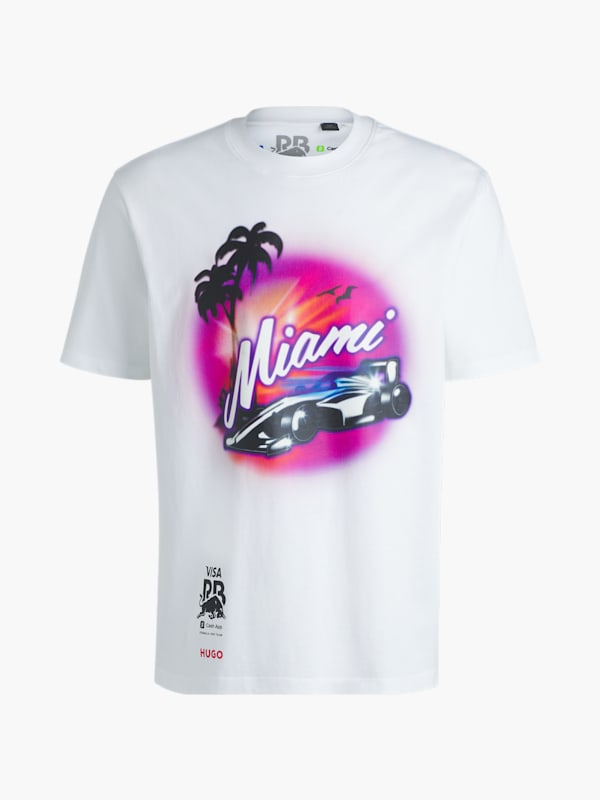Miami GP T-Shirt (M-RAB25099): Visa Cash App Racing Bulls